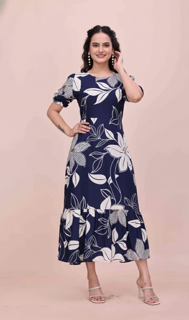 NEW LETEST BLUE PRINT WESTERN WEAR