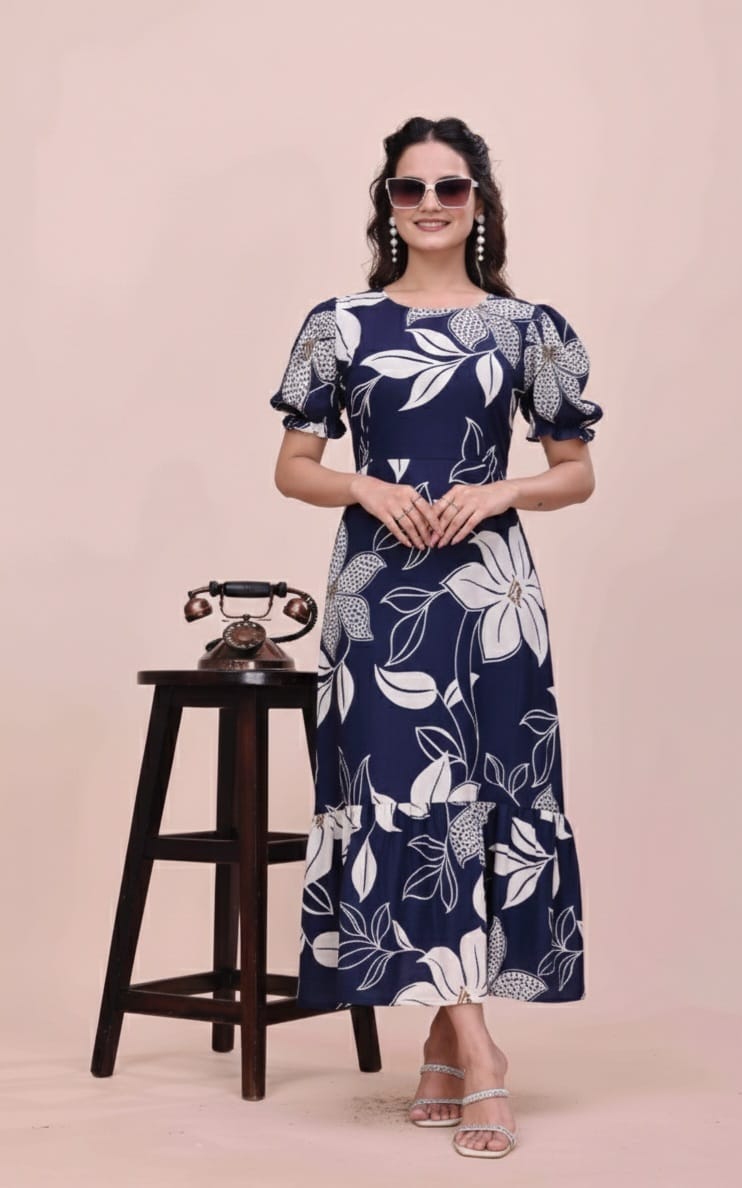 NEW LETEST BLUE PRINT WESTERN WEAR