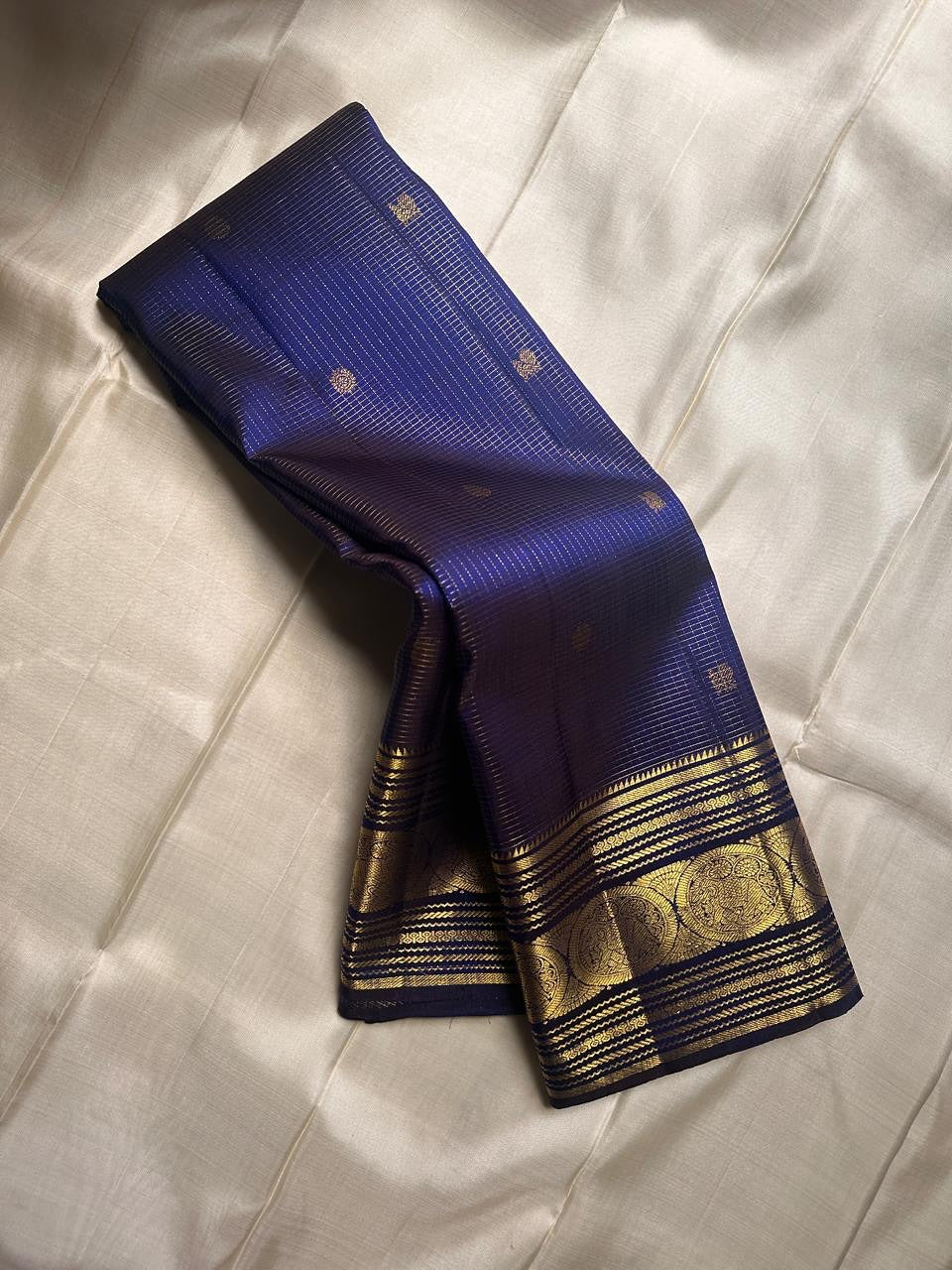 BANARASI SOFT SILK SAREE-BLUE