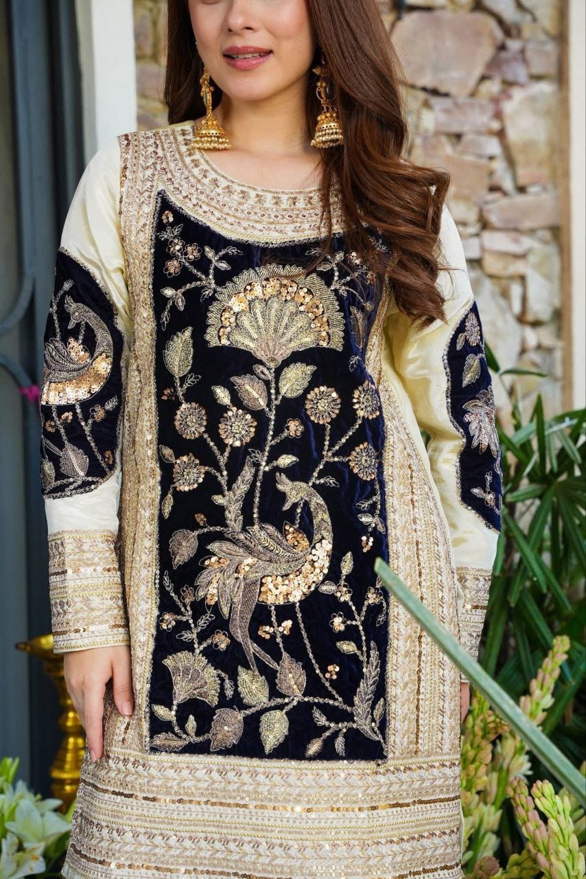 offwhite Dhurandhar kurtaset