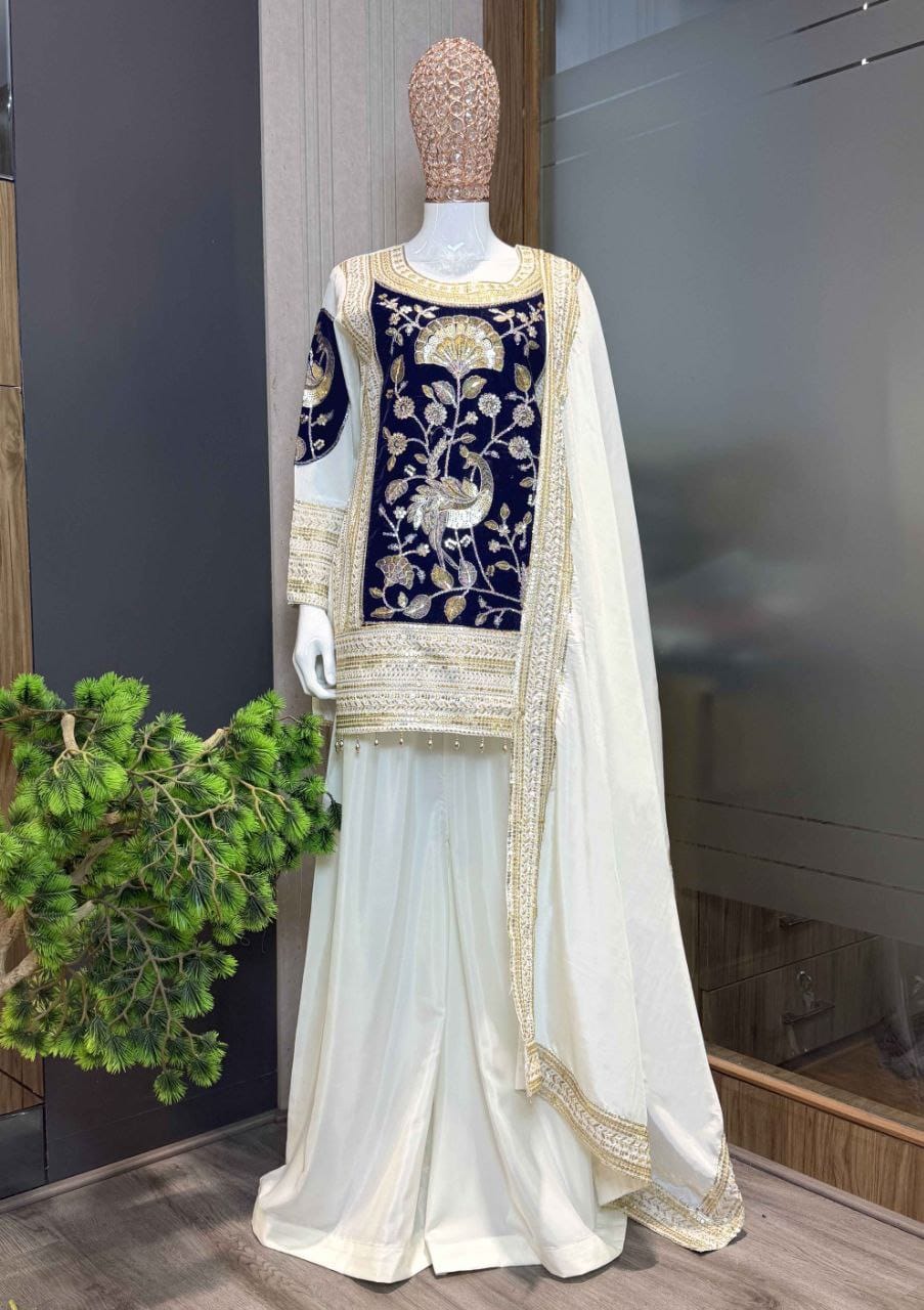 offwhite Dhurandhar kurtaset