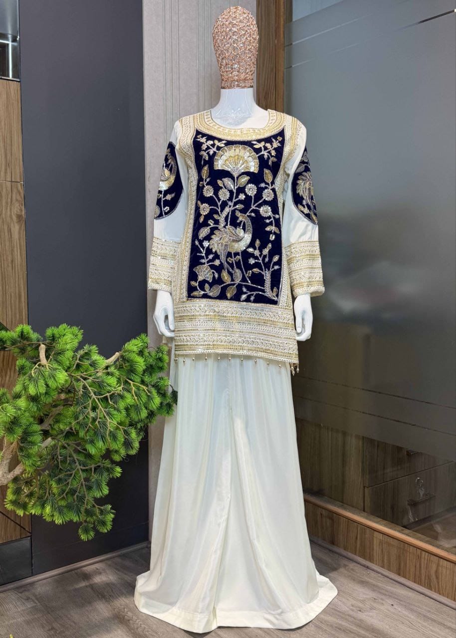 offwhite Dhurandhar kurtaset