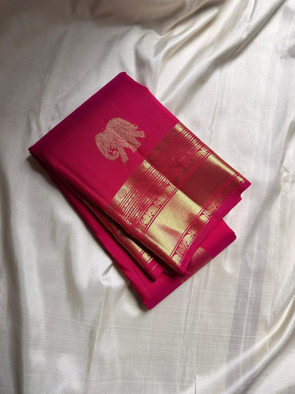 BANARASI SOFT SILK SAREE-PINK